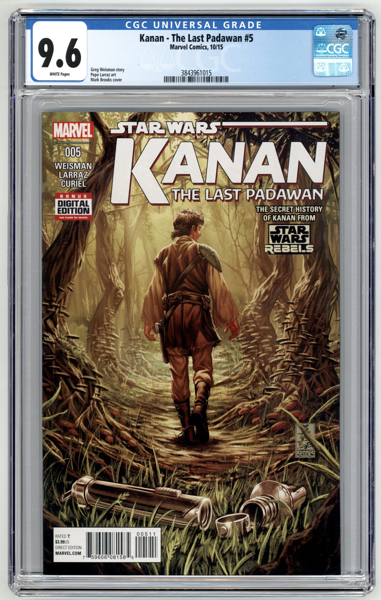 Marvel Star Wars Kanan (2015 Marvel) #6 Comic Book CGC Graded