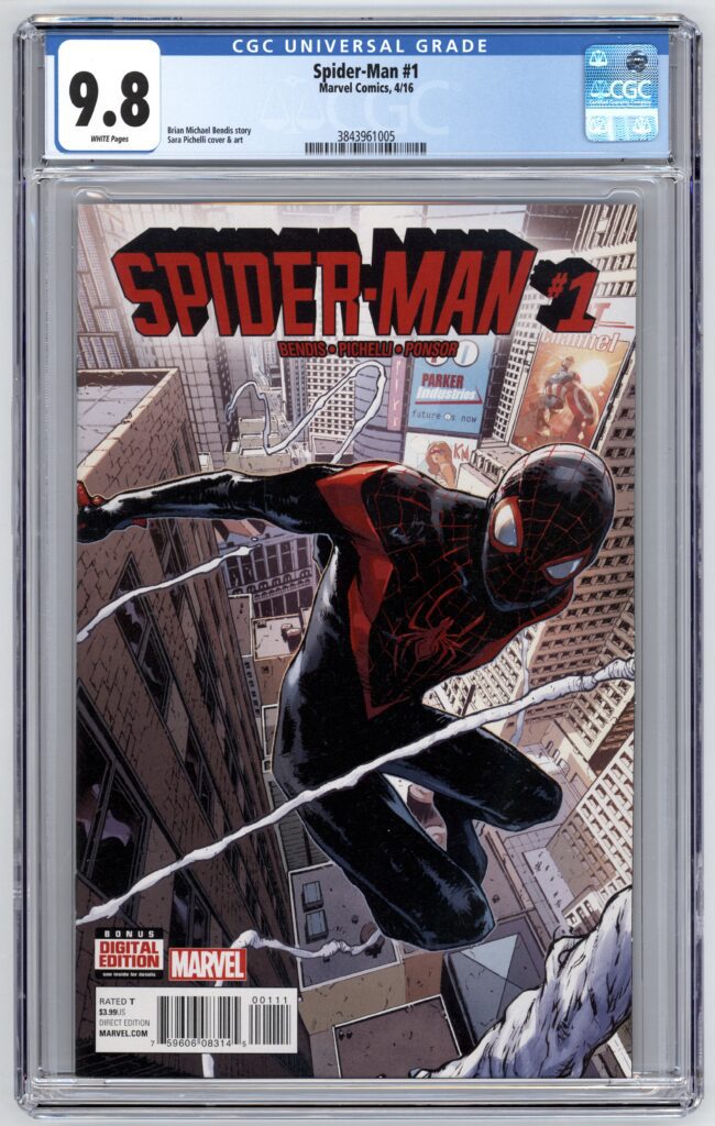 Cover image of playstation game spider man 1