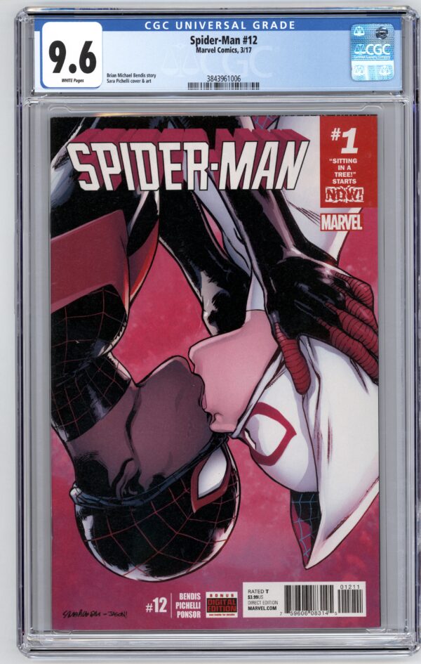 Spider-Man #12 CGC 9.6 graded comic.