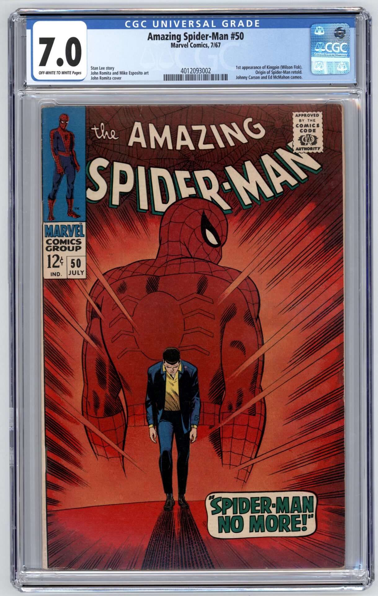 Spider-Man comic page sells for record £2.44m