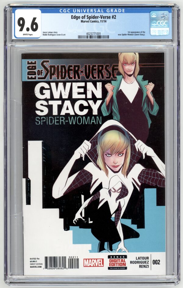 Gwen Stacy Spider-Woman comic book.