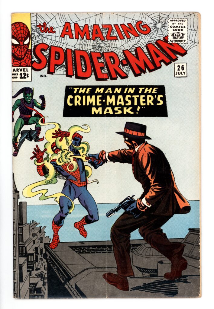 the amazing spider-man the man in the crime-master’s mask comics