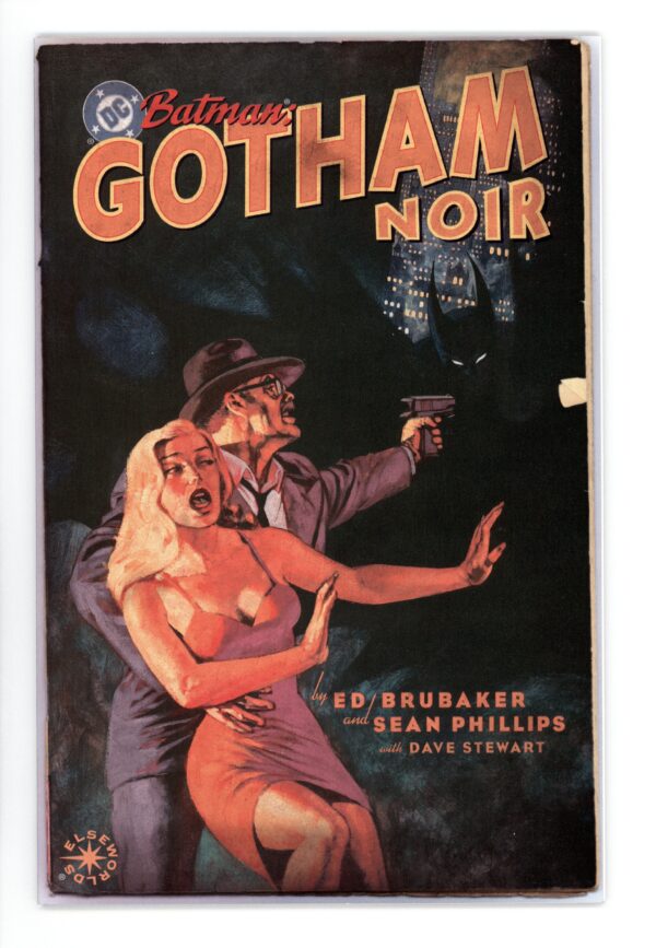 Batman Gotham Noir comic book cover.