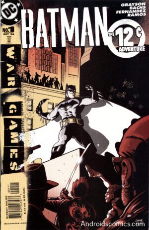 Cover image of batman the 12 cent adventure