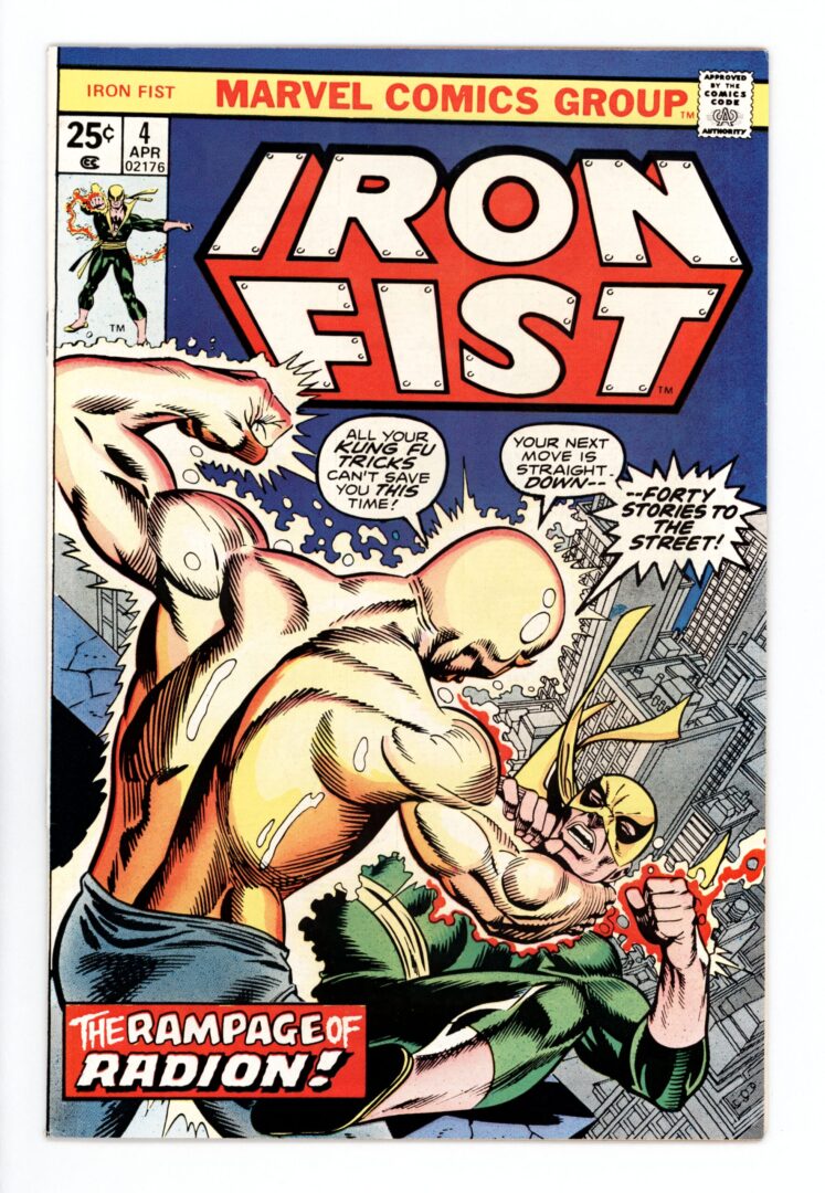 Iron Fist #14 - 1st App of Sabretooth (VF)