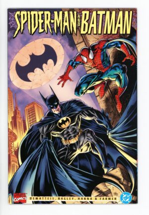 Cover image of spider man and batman comics