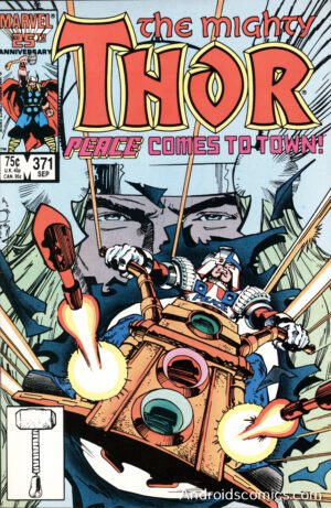 Cover image of the mighty thor america comics