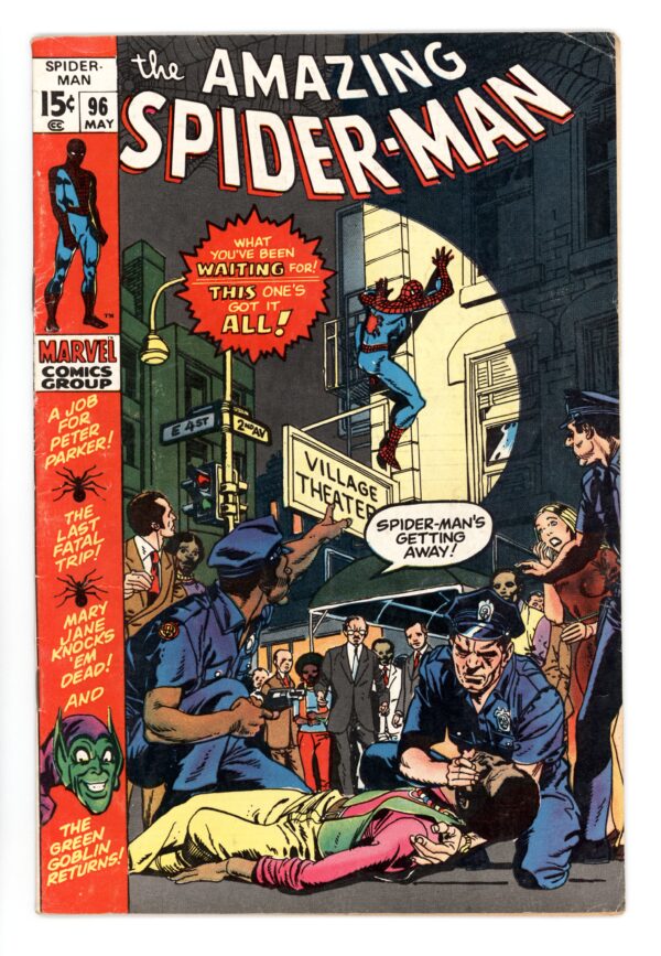 Amazing Spider-Man comic book cover.