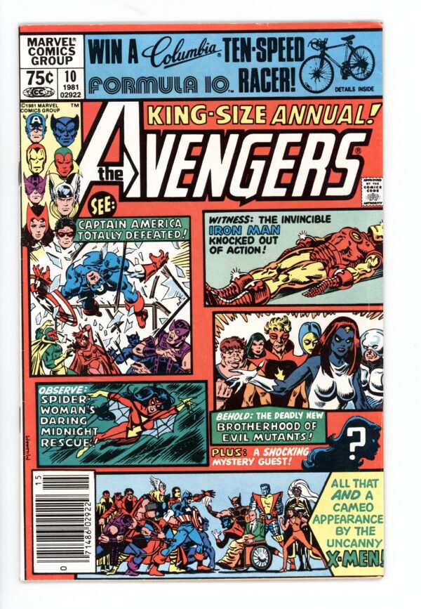 Avengers King-Size Annual: action and mystery!