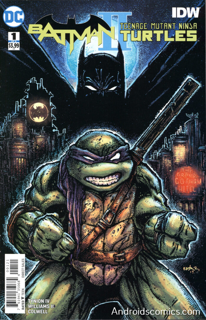 Batman Teenage Mutant Ninja Turtles II #1 Cover B FN - Android’s ...