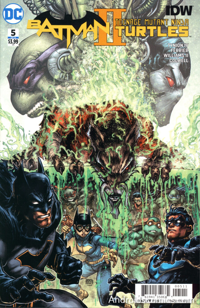 Batman Teenage Mutant Ninja Turtles II #5 Cover A NM - Android’s ...