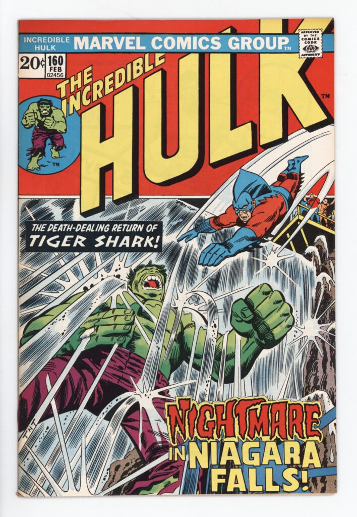 the incredible hulk the death-dealing return of tiger shark comics