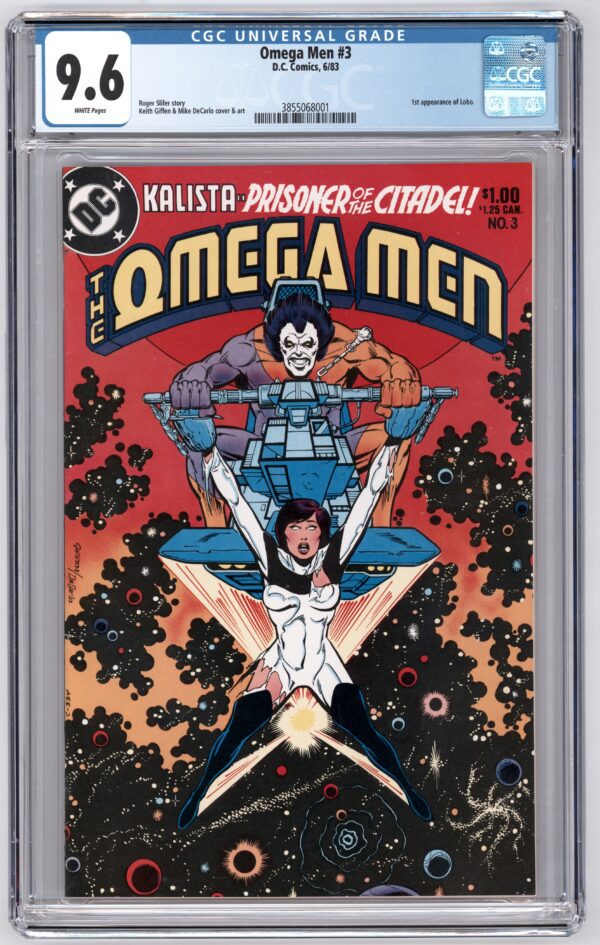 Omega Men #3 comic book, Kalista.