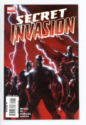 Cover image of secret invasion comics