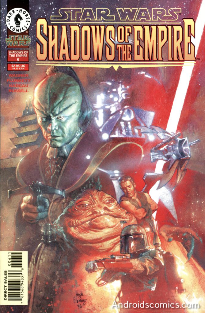 Star Wars Shadows of the Empire #6 comic book.