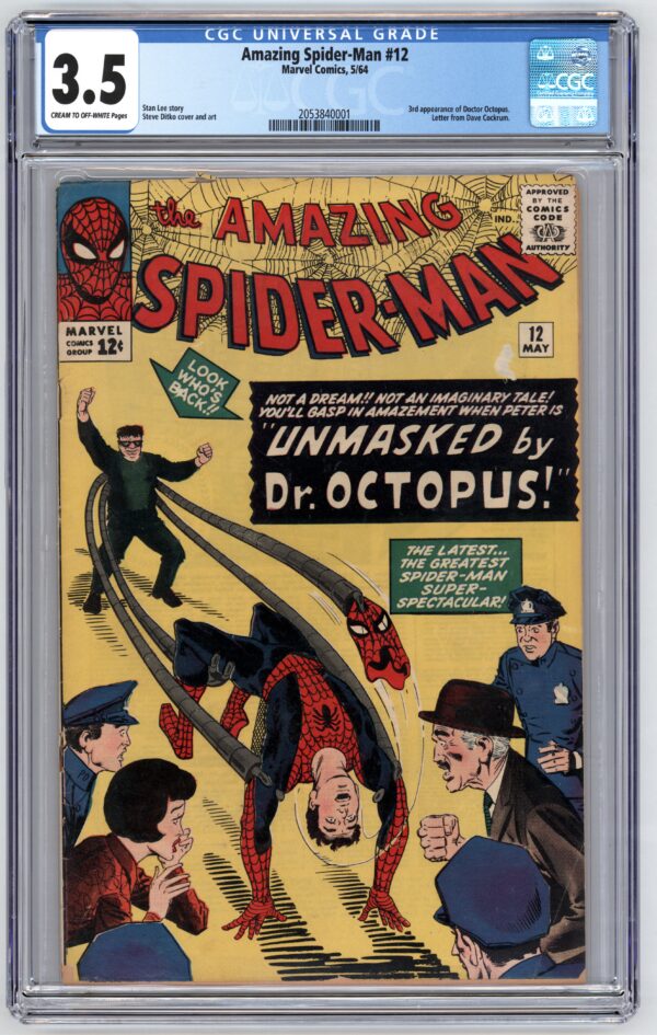 the amazing spider-man unmasked by dr. octopus comic book