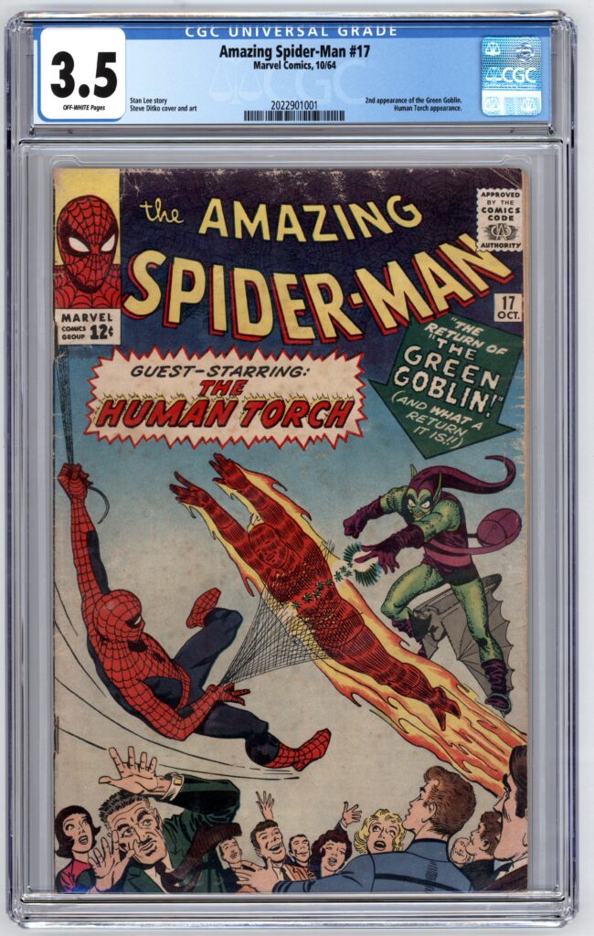 the amazing spider-man the green goblin comics