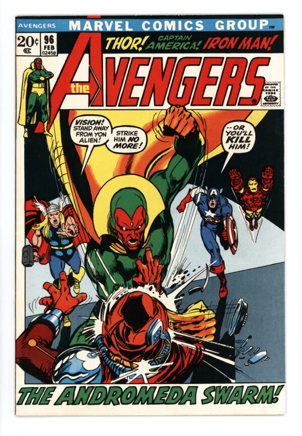 Cover image of the avengers comics