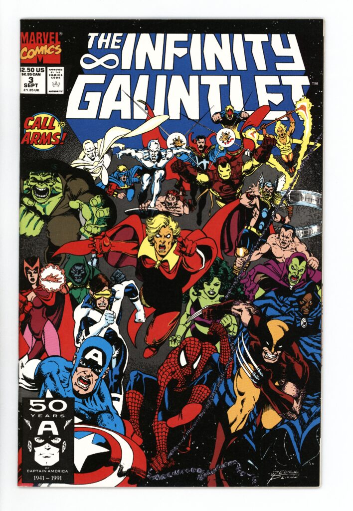 Cover image of playstation game infinity gauntlet