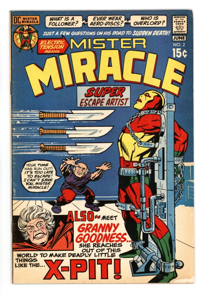 Cover image of playstation game mister miracle