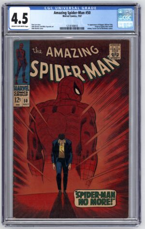the amazing spider-man number 50 comic book