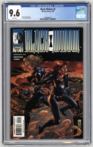 Cover image of playstation game black widow