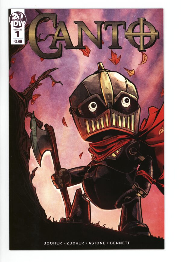 Canto issue #1 comic book cover.