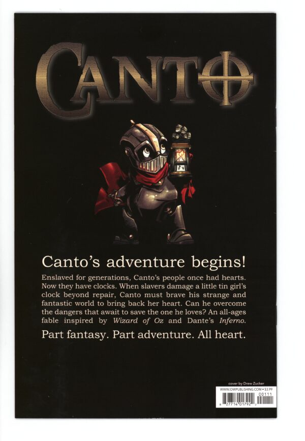 Canto's adventure begins: fantasy and heart.