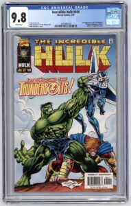 the incredible hulk introducing the thunderbolts comics