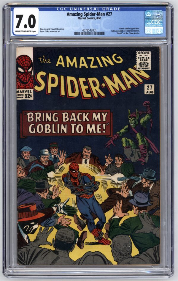 the amazing spider-man bring back my goblin to me comics