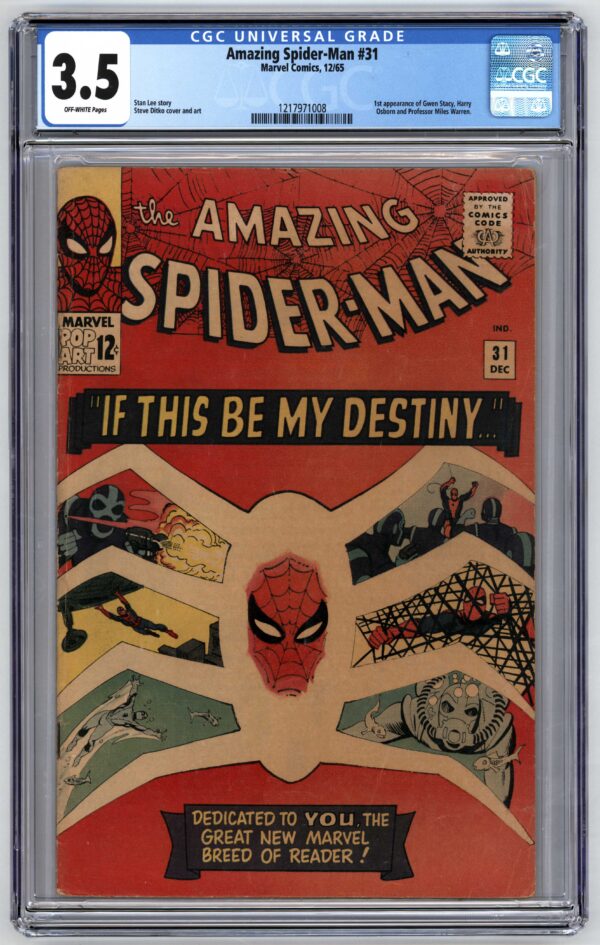 the amazing spider-man if this be my destiny comics