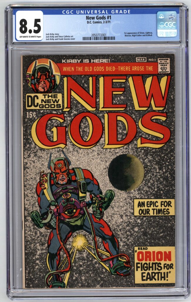 Cover image of playstation game new gods