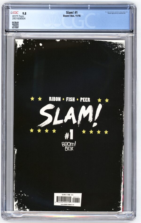 Back cover image of playstation game slam