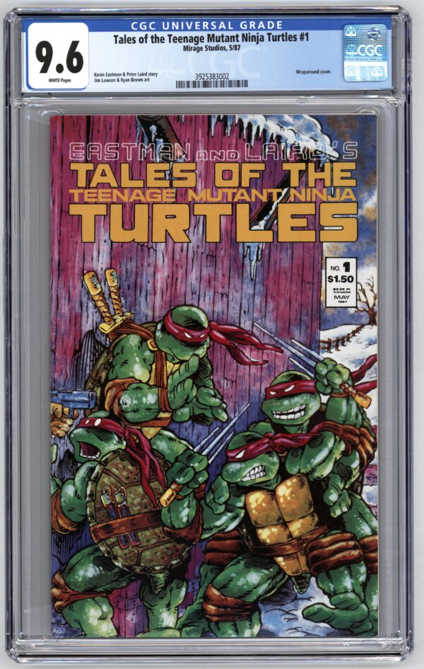 Cover photo of playstation game tales of the mutant ninja