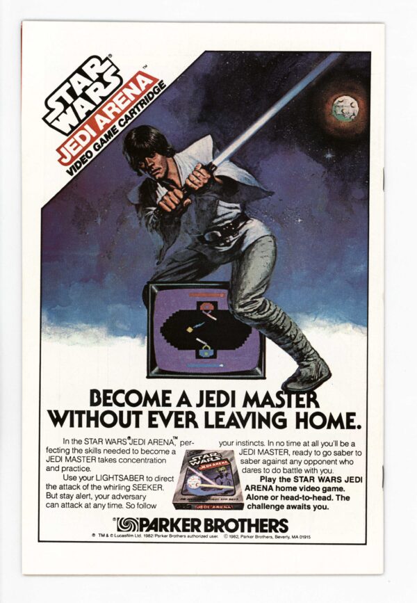 Star Wars Jedi Arena video game ad.