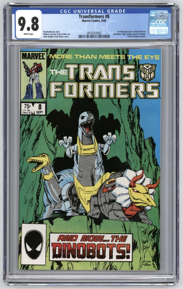 Transformers #8: Dinobots debut!