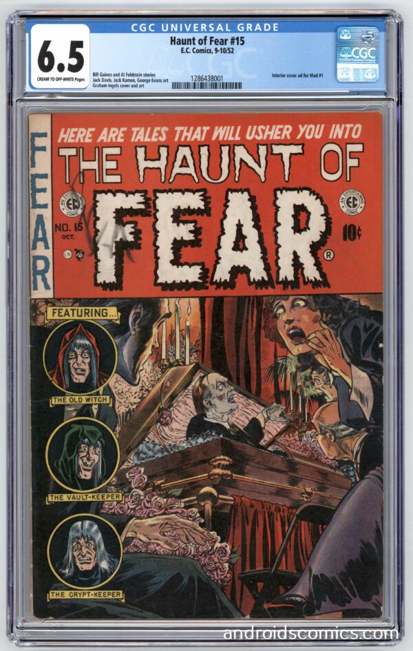 Haunt of Fear #15 horror comic.