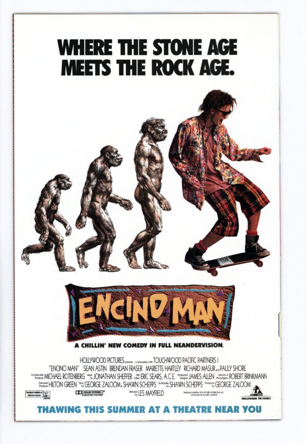 Encino Man: Stone Age meets rock.