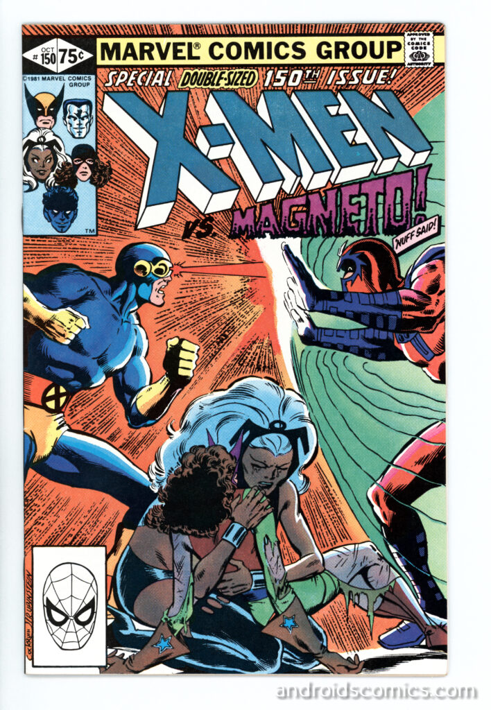 Cover image of x men vs magneto comics