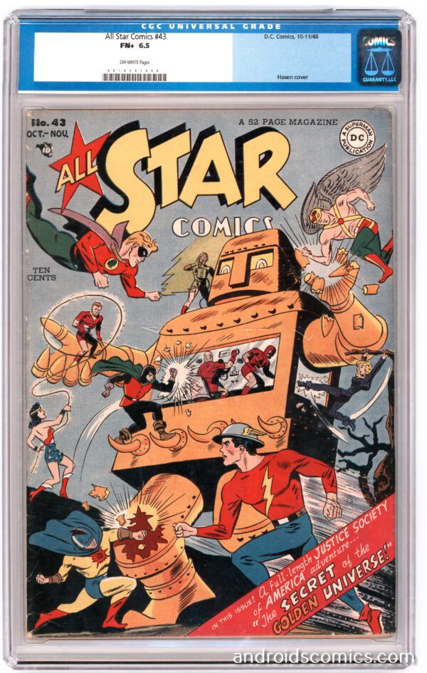 All Star Comics #43, Justice Society.