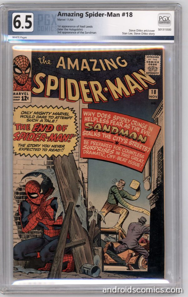 Amazing Spider-Man #18: The Sandman strikes.