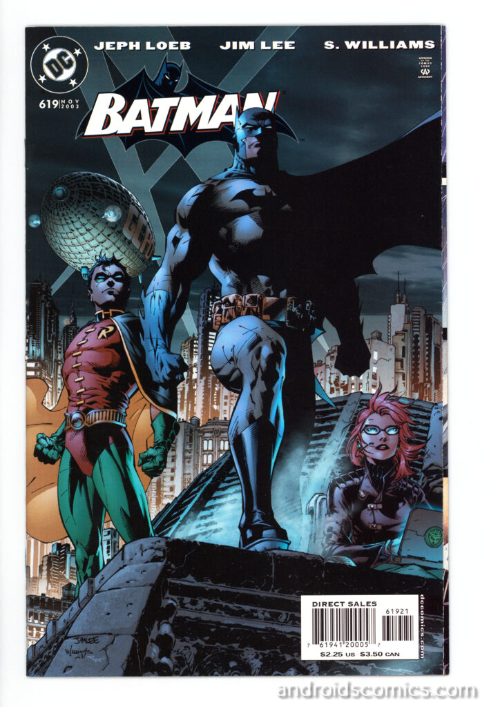 Cover image of DC batman comic with cartoon characters