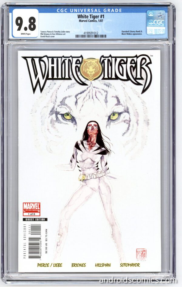 White Tiger #1 Marvel comic book.