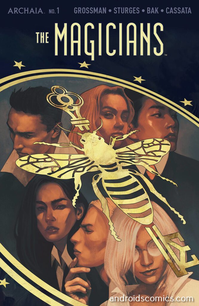 The Magicians comic book cover.