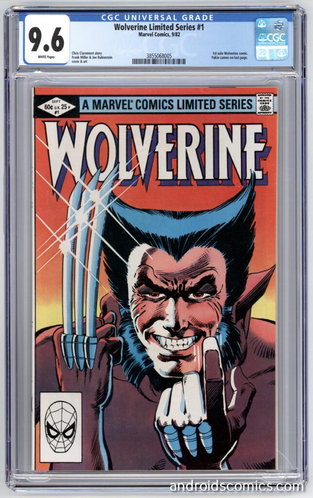 Wolverine #1 Marvel Comics graded 9.6.