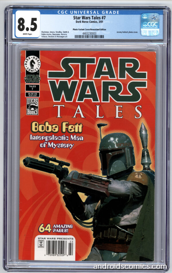 Star Wars Tales #7 Boba Fett comic book.