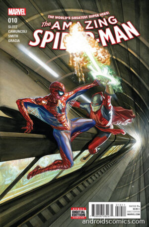 Amazing Spider-Man #10 cover art.