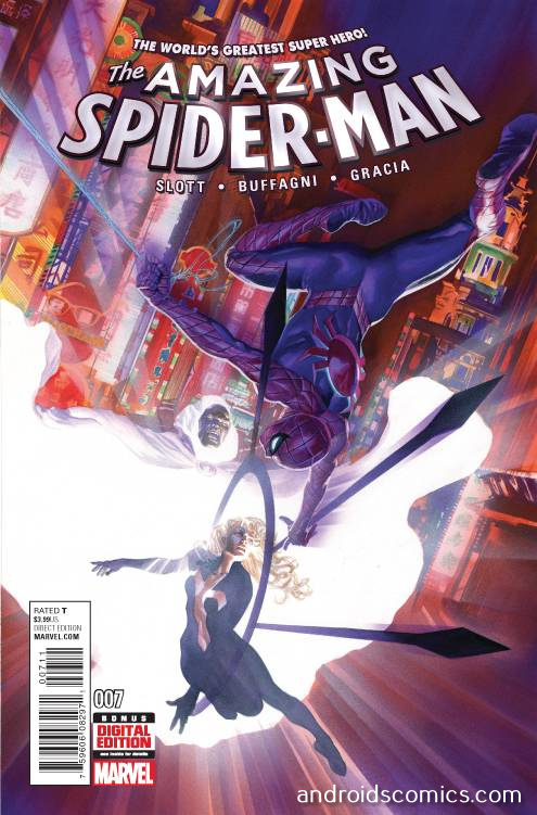 Amazing Spider-Man #7 comic book cover.