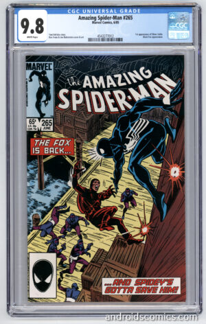 Amazing Spider-Man #265 <br> CGC 9.8 <br> 1st App. of Silver Sable