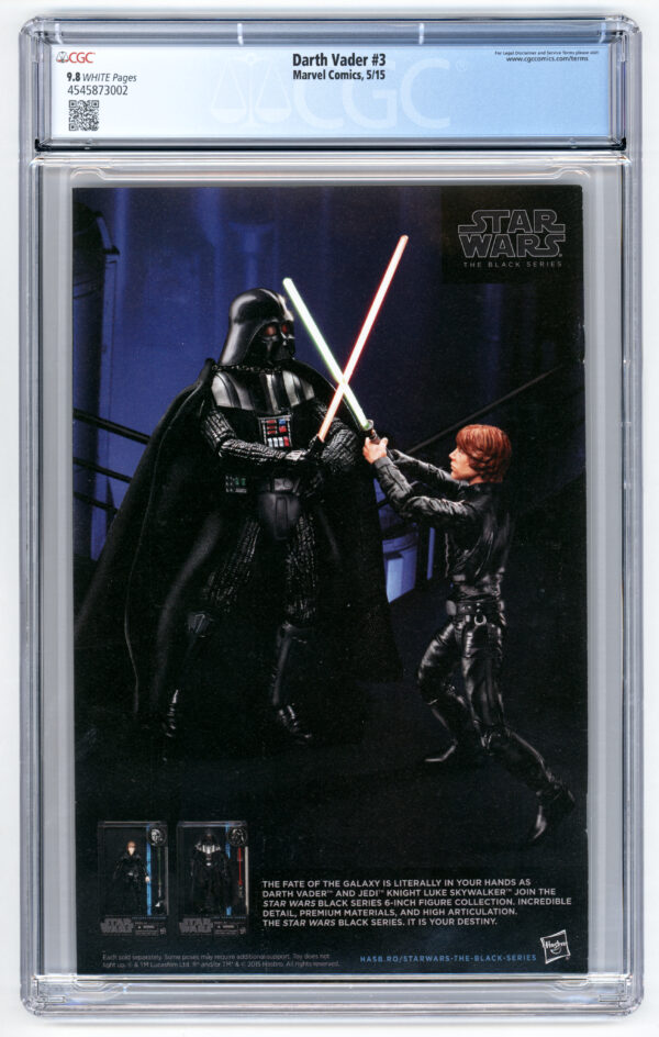 Star Wars Darth Vader #3 <br> CGC 9.8 <br> 1st App. of Doctor Aphra - Image 2